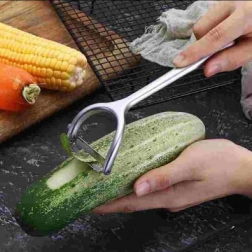 مقشرة بطاطس وخضروات وفواكه استانلس متعددة الاستخدام