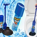 سلاكة شفط للأحواض والبلاعات بمعطر ويد طويلة لسهولة الاستخدام