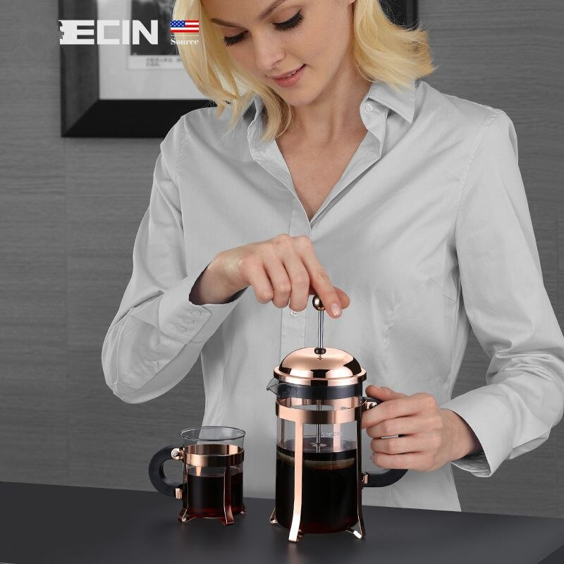 جهاز فرنش بريس لتحضير القهوة في البيت كالمحترفين 800 مللي