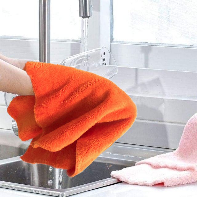 فوطة تنشيف مايكروفيبر ناعمة للمطبخ والحمام والسيارات