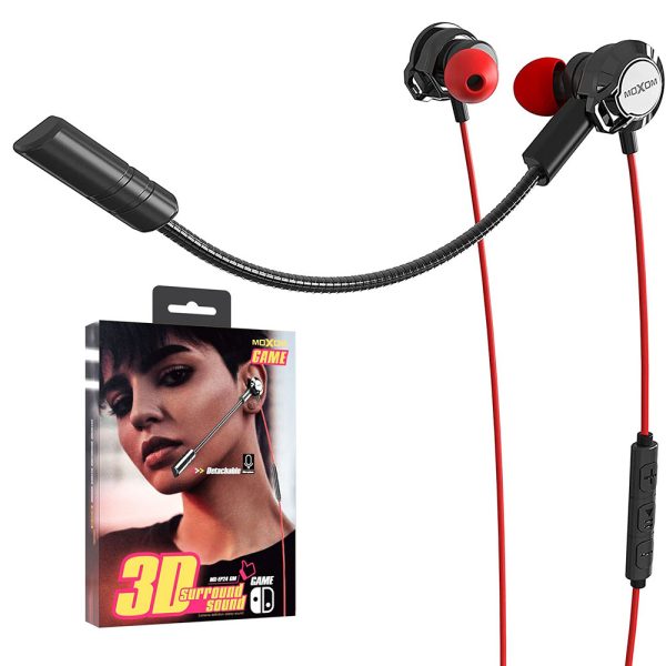 سماعات هاند فري بمايك قابل للفصل للالعاب