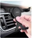 حامل موبايل سيارة دوار للتحكم في الزاوية يثبت في فتحات التهوية