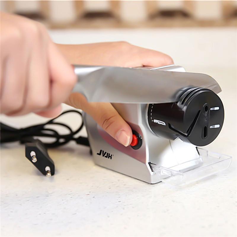 مسن سكاكين كهربائي ويدوي 2 في 1 للاستعمال حسب الرغبة