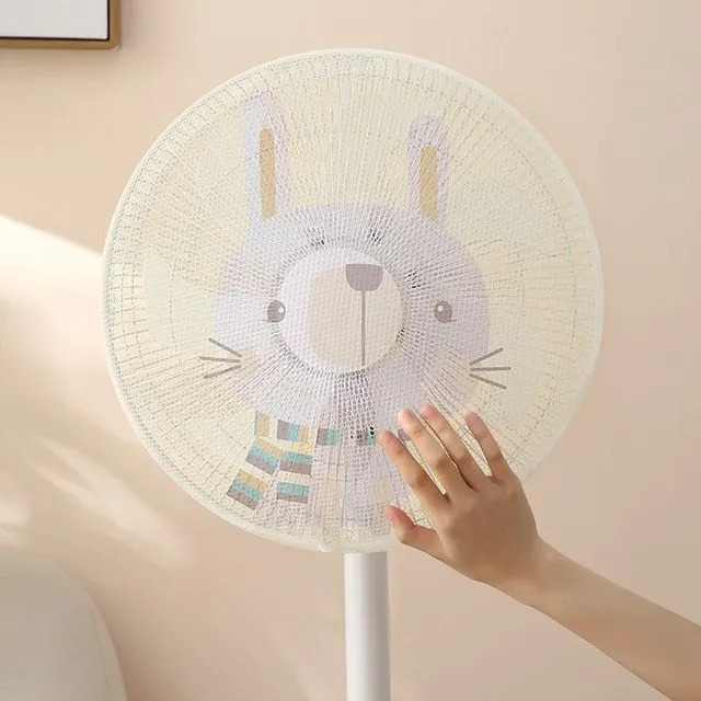 غطاء مروحة شبك بأشكال ديزني لحماية وسلامة الاطفال