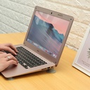 قواعد و ارجل لابتوب لتخفيف حرارة الجهاز والكتابة براحة 4 قطع