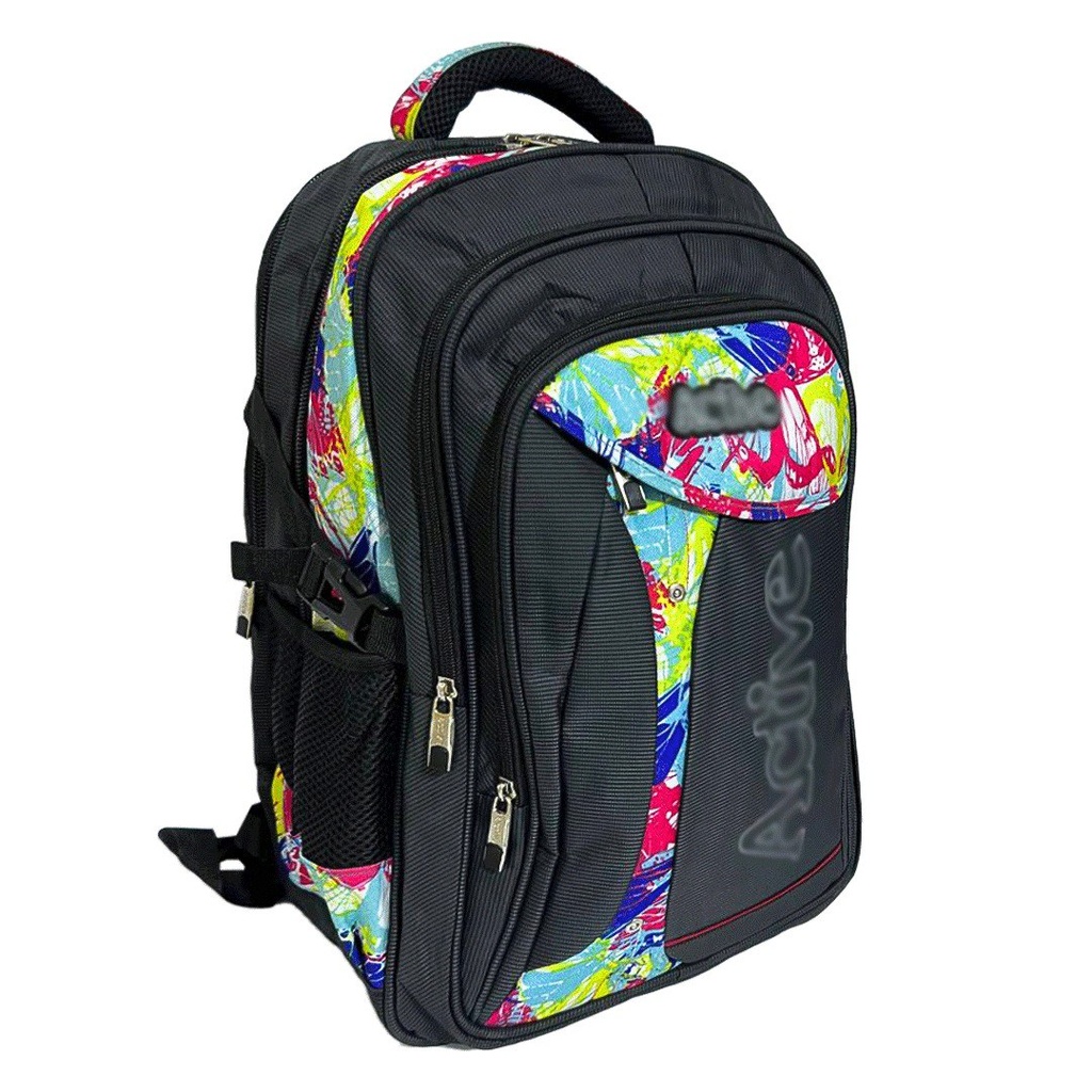 شنطة باك وتربروف كبيره متعددة الجيوب بوصلة يو اس بي للدراسة والعمل والرحلات