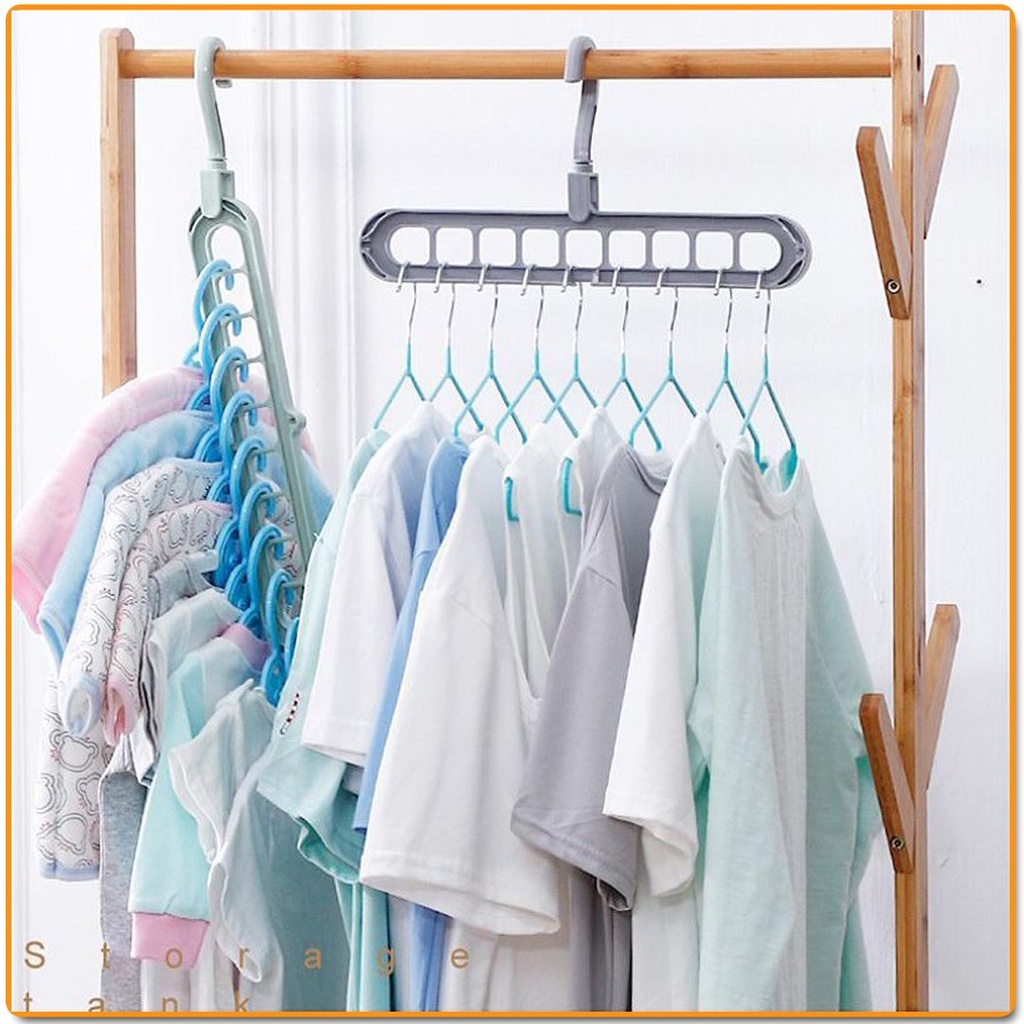 الشماعة الذكية لتوفير مساحة الدولاب