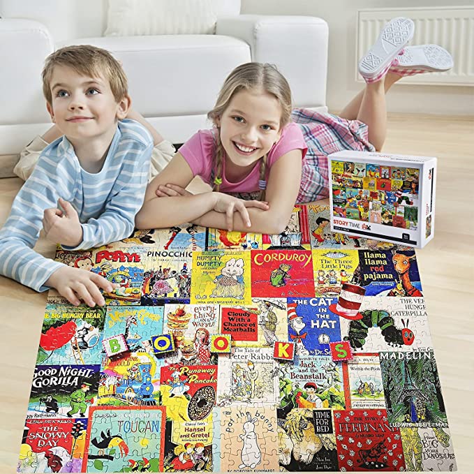 لعبة بازل 500 قطعة للإستمتاع بالوقت مع العائلة وتنمية المهارات والذكاء للاطفال والكبار