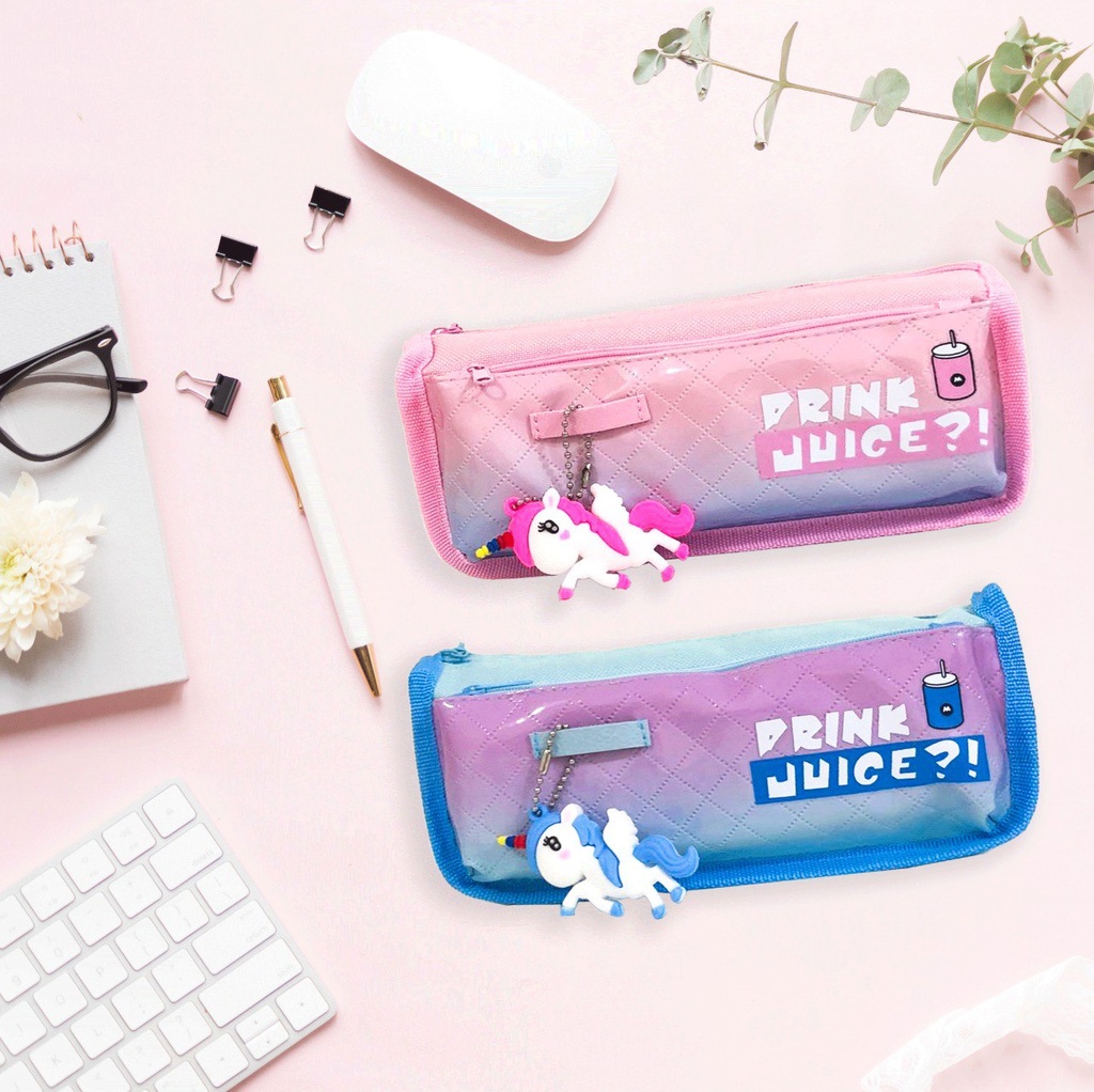 مقلمة يونيكرون 2 سوستة لتنظيم وحمل الأدوات المدرسية كالأقلام والألوان