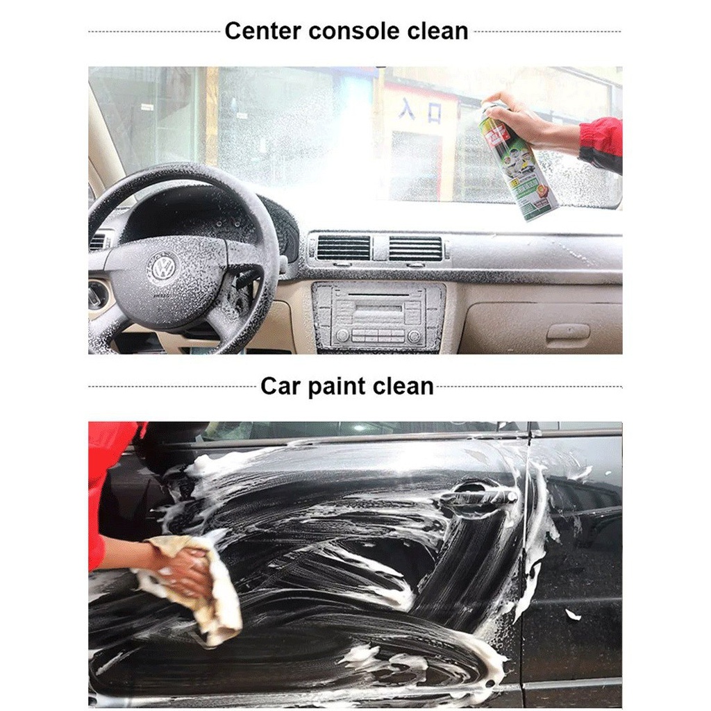 اسبراي فوم مزيل للبقع والأوساخ من السيارات والأقمشة والسيراميك والجدران والمعدن متعدد الأستخدام