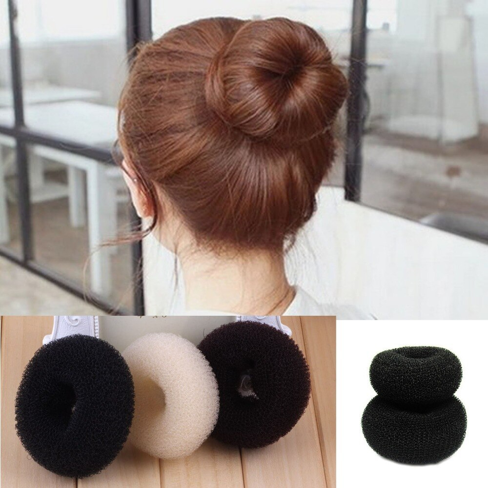 توكة الكحكة الاسفنجية لعمل فوليوم للشعر بسهولة وبشكل طبيعي