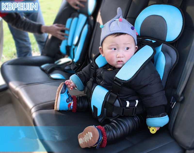 كرسي سيارة للأطفال بحزام أمان ومسند مريح للرأس والظهر