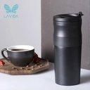 Coffee Beans Electric Portable Grinder With Flittered Thermal Mug 