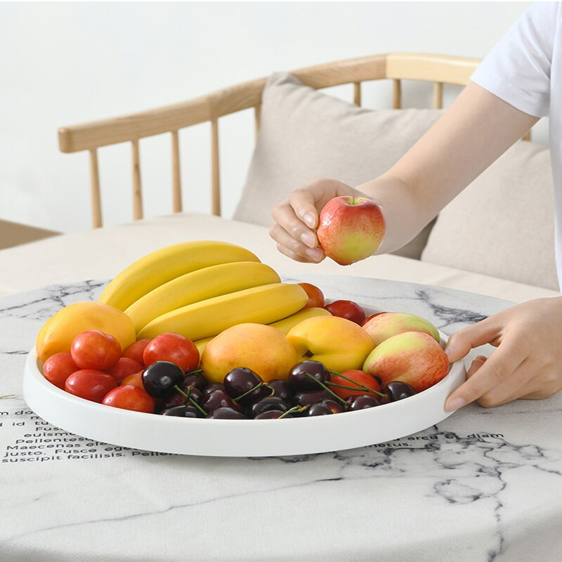 صينية تخزين دوارة للتنظيم في المطبخ او الثلاجة او الحمام