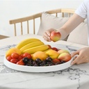 صينية تخزين دوارة للتنظيم في المطبخ او الثلاجة او الحمام