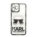 iPhone 13 Pro Max Silicon Protective Transparent Karl Case
