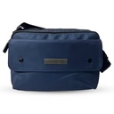 Men Cross Leather Bag with 4 Big Pockets for Everyday Use with USB Outlet