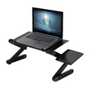 Laptop Table with Cooling System &amp; Adjustable Leg Height for Work &amp; Study
