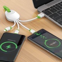 Triple Fast Charging Cable for Android &amp; iPhone