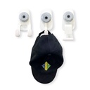 هوك 3 قطع ذاتي اللصق لتعليق الملابس وادوات المطبخ والحمام بدون تخريم وحفر