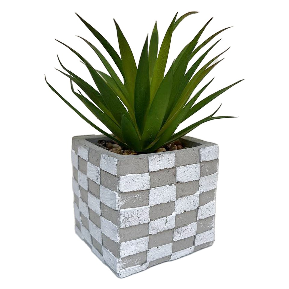 اصيص صبار صناعي فخار لتجديد وتغير ديكور البيت والمكتب