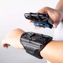 حامل موبايل علي اليد يدور 360 درجة للتحكم في زاوية الشاشة لراكبي الدراجات والرياضيين