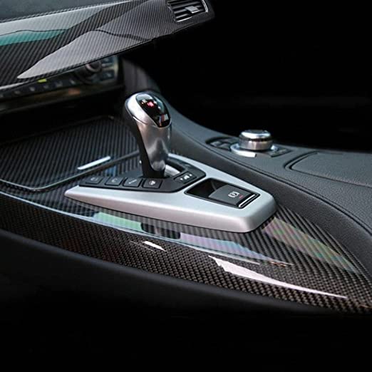 رول استيكر فينيل اسود لتجديد السيارات من الداخل للتابلوه والفتيس والكونسول قابل للقص