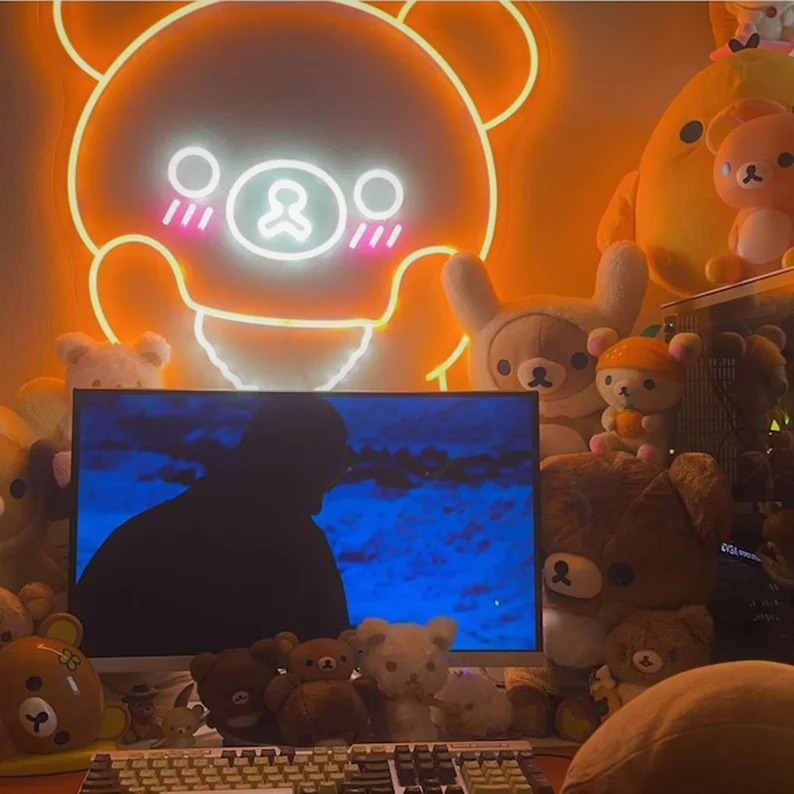 Bear Neon Led Light Sign Art Decor