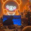 Bear Neon Led Light Sign Art Decor
