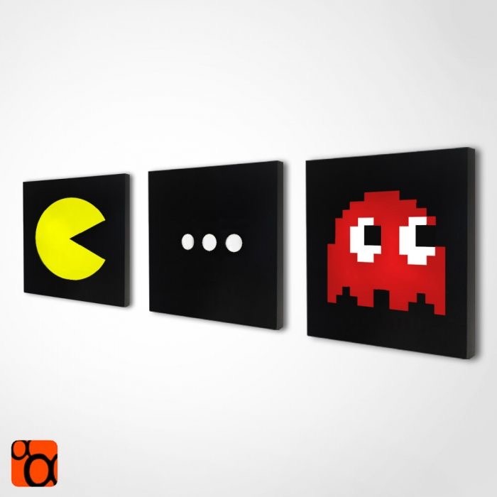 Pac-Man Print Wall Art
