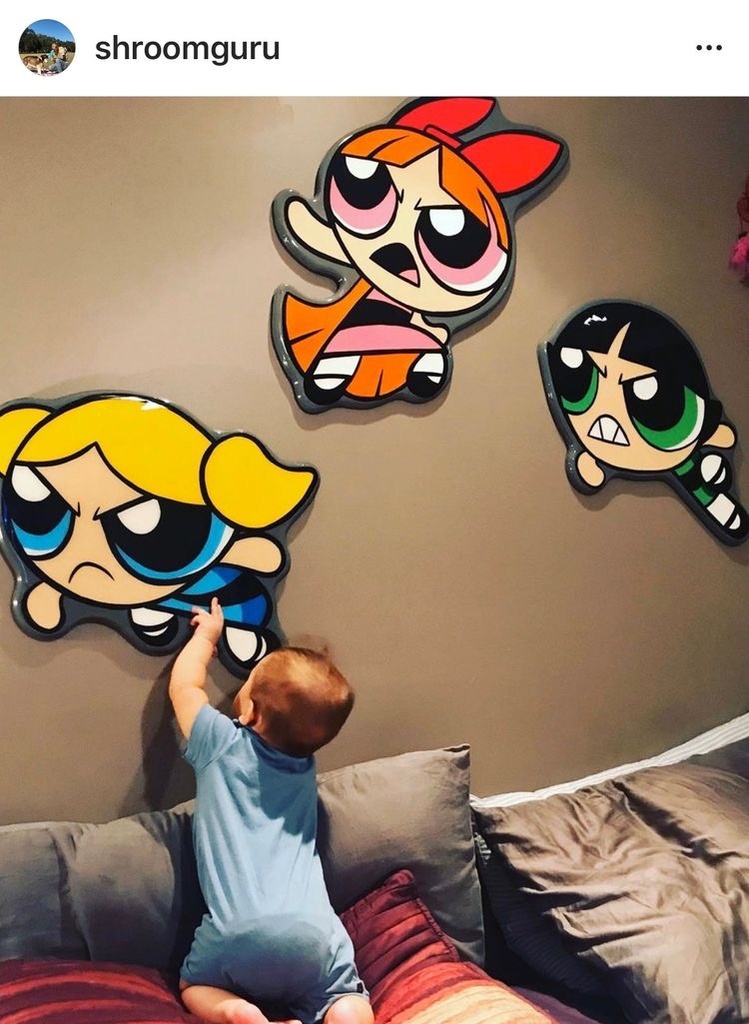 Power Girls Print Wall Art