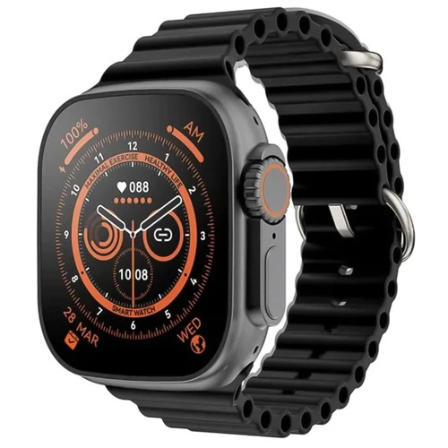 W&amp;O X8+ Ultra Smart Watch (49mm) Aluminum Case With Silicone Strap