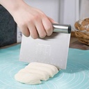 سكينة الخباز لتقطيع العجين بمقياس استانليس ستيل غير قابل للصدأ