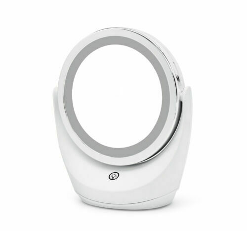 مراية مضيئة ليد قوية تاتش تعمل باللمس دوارة 360