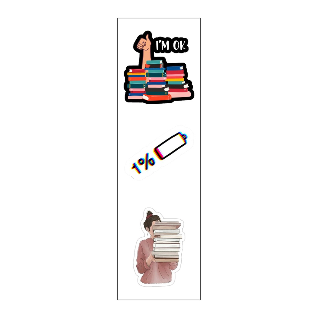 Hanet Vinyl Sticker Pack Reusable &amp; Waterproof