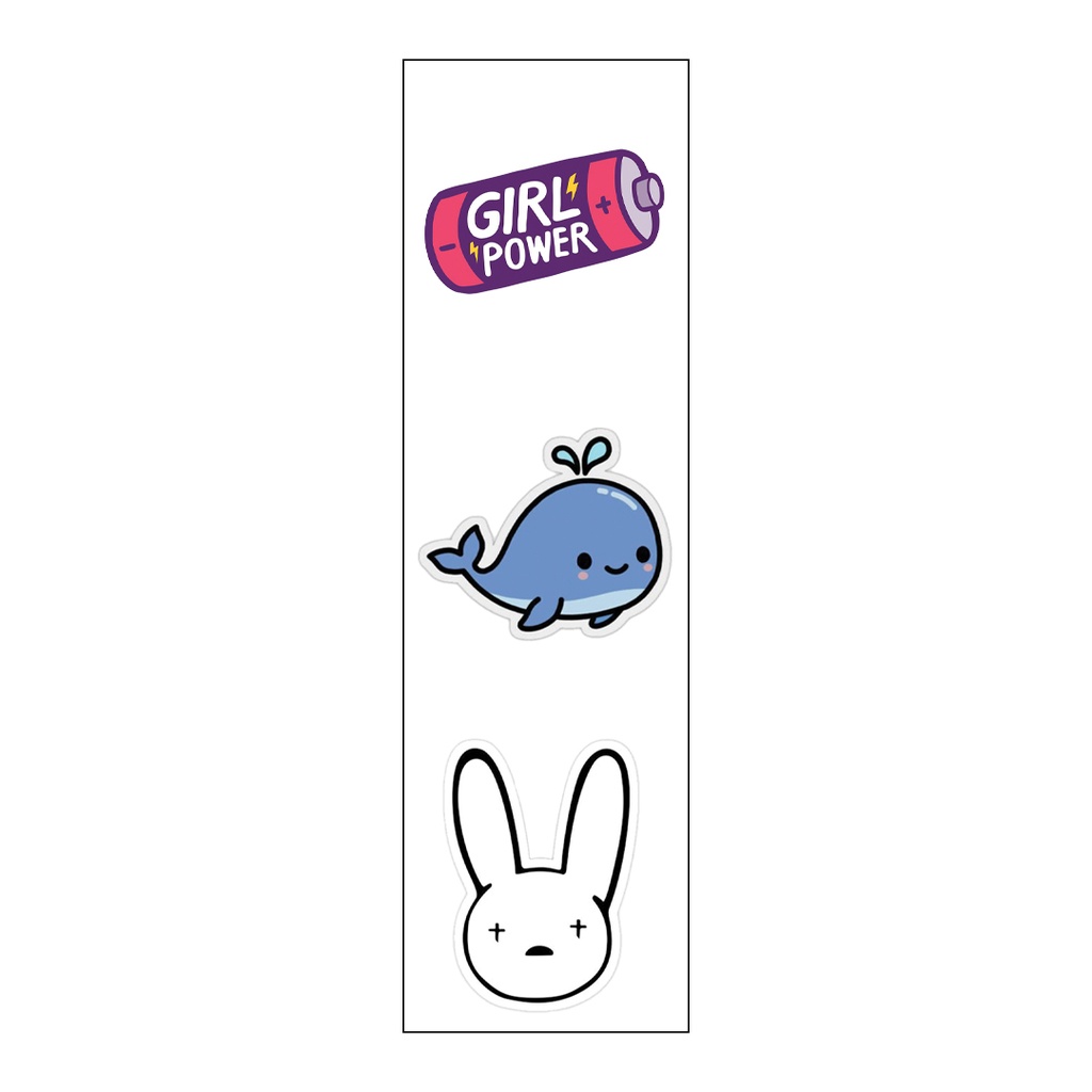 Cute Stickers Vinyl Sticker Pack Reusable &amp; Waterproof