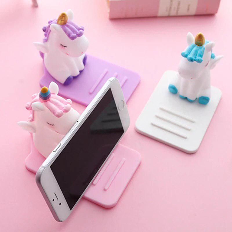 حامل موبيل وتابلت على شكل يونيكورن المحبب للبنات والأولاد