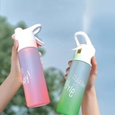 Spray Water Bottle For Gym and Running 700 ml