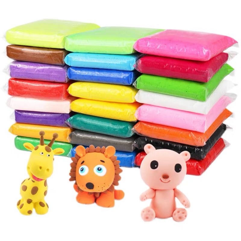 صلصال فوم غير سام 12 قطعة بألوان مختلفة سهل التشكيل للعب وتنمية مواهب ومهارات الأطفال