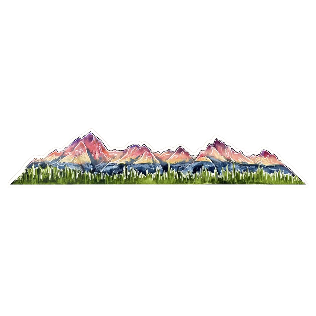 Nanga Parbat Mountain Vinyl Sticker Reusable &amp; Waterproof For Water Bottles