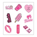 Barbie Vinyl Sticker Pack Reusable &amp; Waterproof