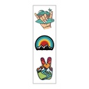 Kite Lovers Vinyl Sticker Pack Reusable &amp; Waterproof