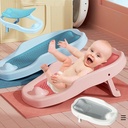 كرسي استحمام للاطفال برجل قابلة للطي سيليكون ناعم علي بشرة الطفل