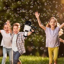 مسدس فقاعات صابون 24 فتحة للعب والتسلية والضحك للكبار والصغار