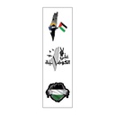 علّي الكوفية Vinyl Sticker Pack Reusable &amp; Waterproof