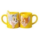 طقم مج توم وجري ثري دي 300 ملي للكابلز والاصحاب من البورسلين بيد