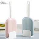 معلقة تقليب الطعام أثناء الطهي بغطاء ذكي للحفاظ على نظافة المكان