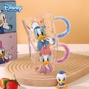 مج بطوط 500 ملي زجاج شفاف بيد جليتر لشرب وتقديم المشروبات للضيوف بشكل شيك