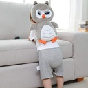 مخدة دبدوب خلفية لحماية رأس وظهر الأطفال من الصدمات والسقوط المفاجئ بحزام قابل للتعديل