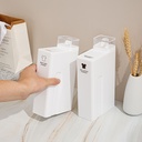 علبة تخزين مسحوق ومبيض الغسيل والصابون السائل 1 لتر بغطاء محكم الغلق